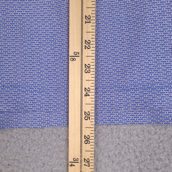 Bobby Jones Polo Shirt Mens Large Blue Golf Players Old Warson Country Club - Picture 12 of 14